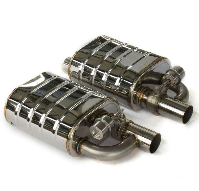 Stainless Steel Muffler with Valve