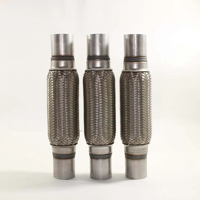 Stainless Steel Exhaust Flexible Pipe With Nipple