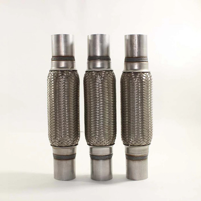 Stainless Steel Exhaust Flexible Pipe With Nipple