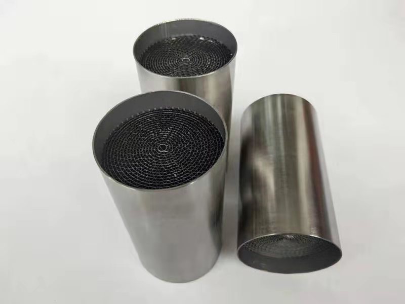 Metallic Honeycomb Substrate for Catalytic Converter