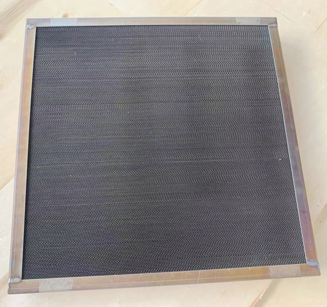 Square Metallic Honeycomb Substrate