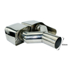 Universal Double Outlet Stainless Steel Exhaust Tail Tube