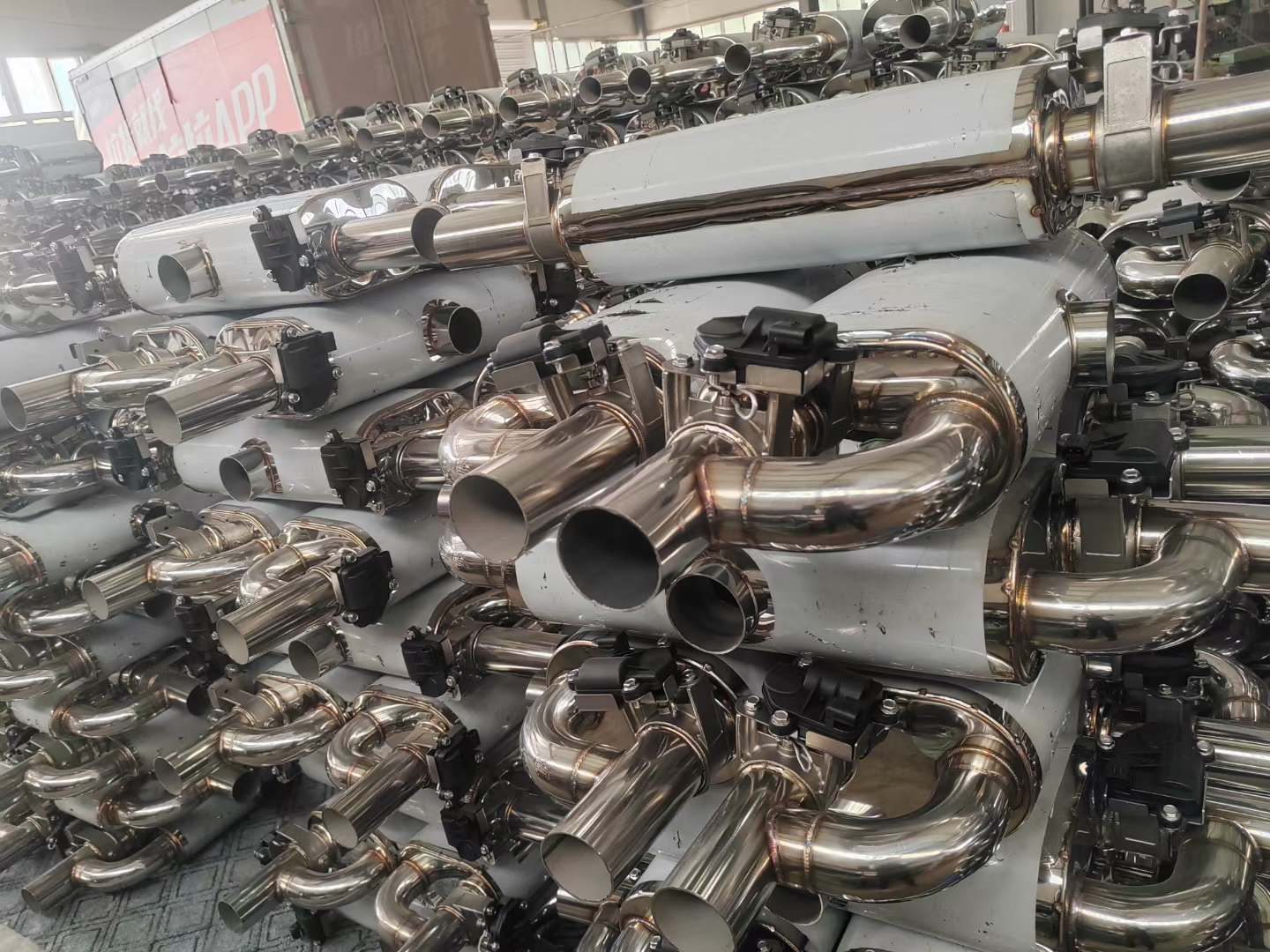 Electric Valve Muffler L+R