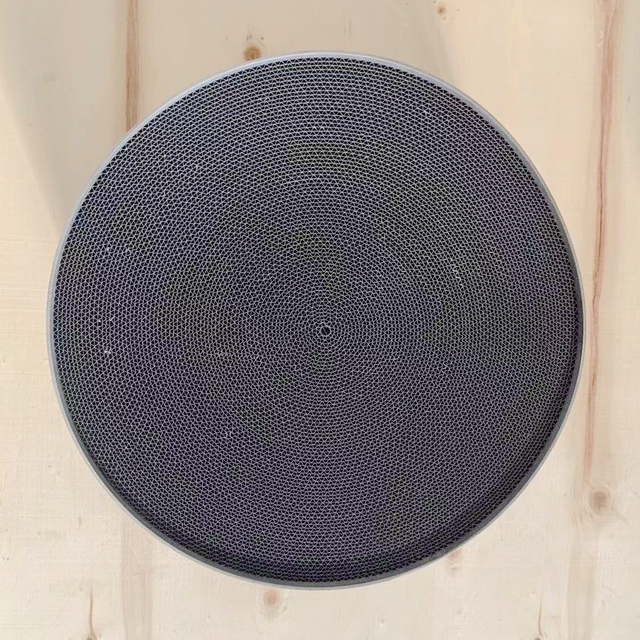 Round Shape Honeycomb Metallic Substrates 