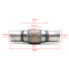 Exhaust Flexible Hose With Extension Pipe