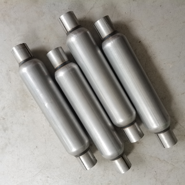 Aluminized Glasspack Resonator Silencer