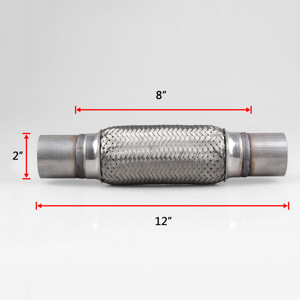 Stainless Steel Exhaust Flexible Pipe With Nipple
