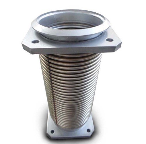 Stainless Steel Exhaust Corrugated Bellow With Flanges