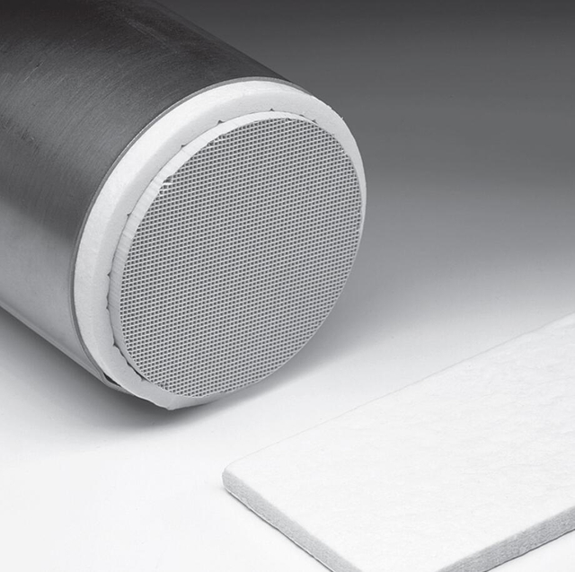 Ceramic Wool Insulation Mat for Catalyst