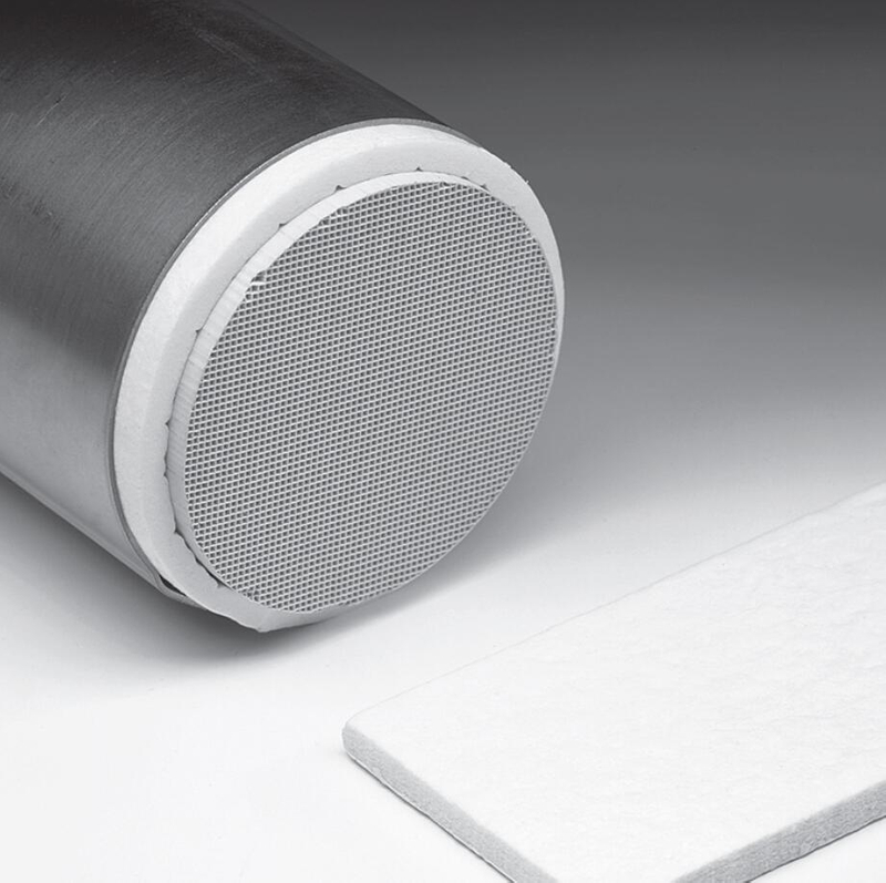 Ceramic Wool Insulation Mat for Catalyst