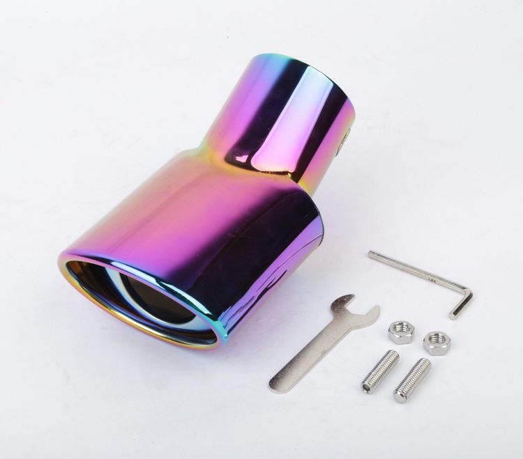 Universal Colorful Stainless Steel 304 Exhaust Tail Pipe