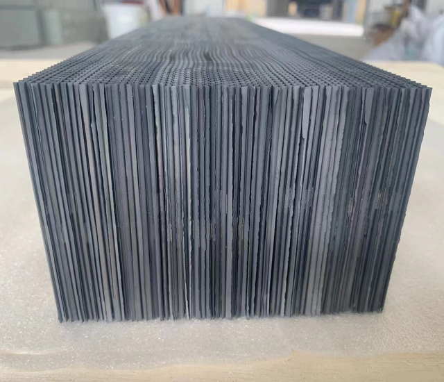 Rectangular Metallic Honeycomb Substrate