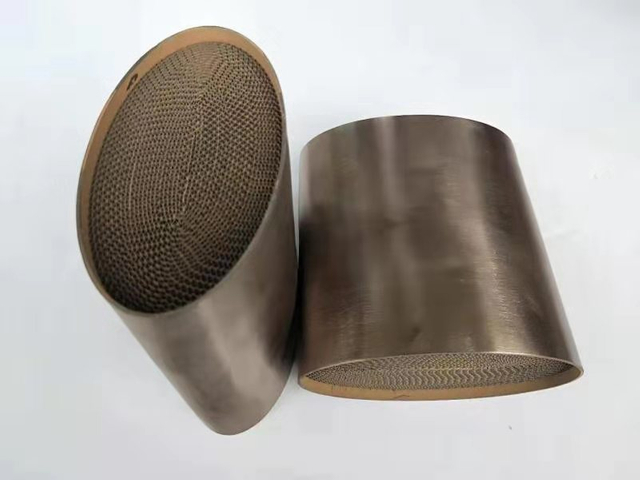 Oval Shape Metallic Substrate 