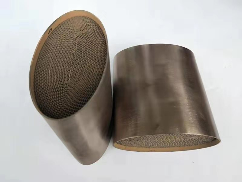 Oval Shape Metallic Substrate 